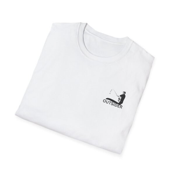 Outsider fishing Softstyle unisex T-Shirt - Image 4