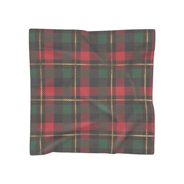 Women's plaid Poly Scarf - Image 2