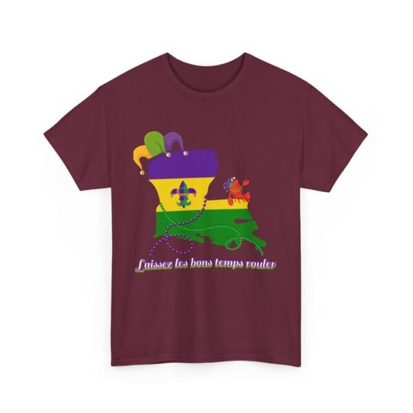 Mardi Gras T-shirt, Fat Tuesday Shirt, Laissez les bons temps rouler, Let the Good Times Roll, Carnival Tee, New Orleans Gift, - Image 4