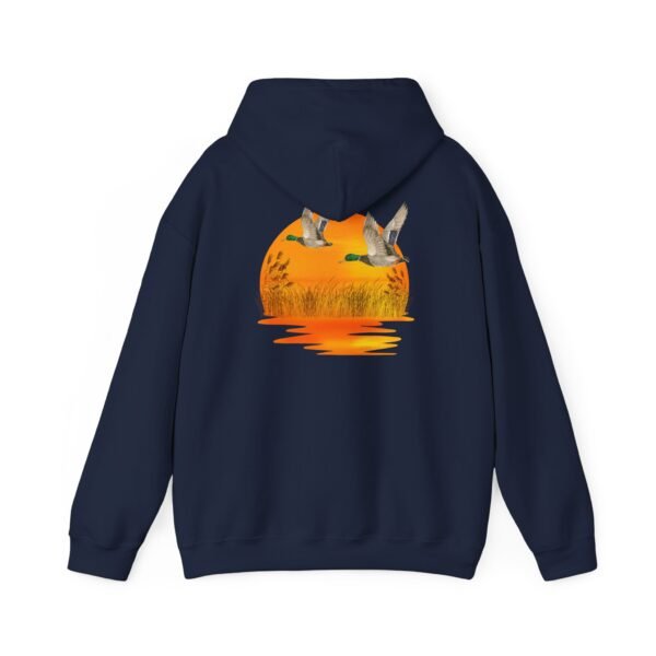 Ducks Over Sunset Outsider hoodie - wildlife lover hooded sweatshirt - Image 34