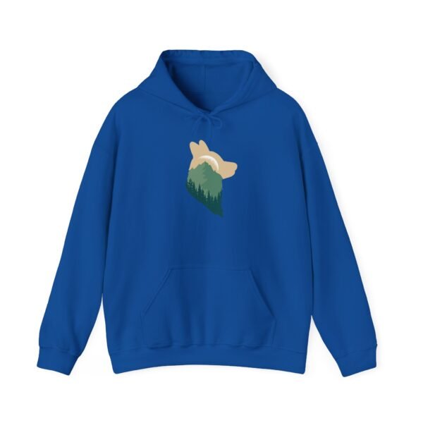 Mountain Wolf unisex Hooded Sweatshirt - Image 14