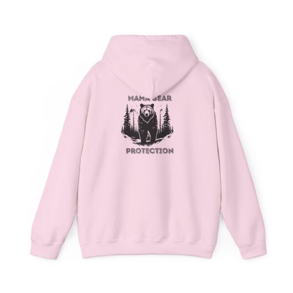 Mama bear protection front and back Hooded Sweatshirt - Image 40