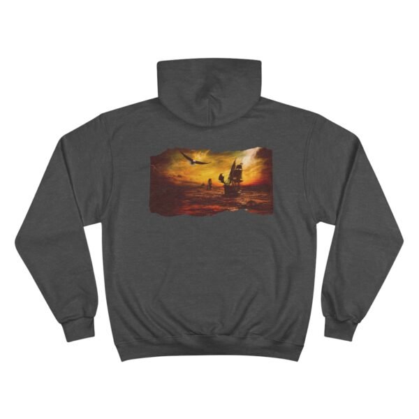 Eagle Storm Champion Hoodie, Unique Graphic Print, Stylish Pullover, Bird Lover Gift, Nature Enthusiast Apparel - Image 14