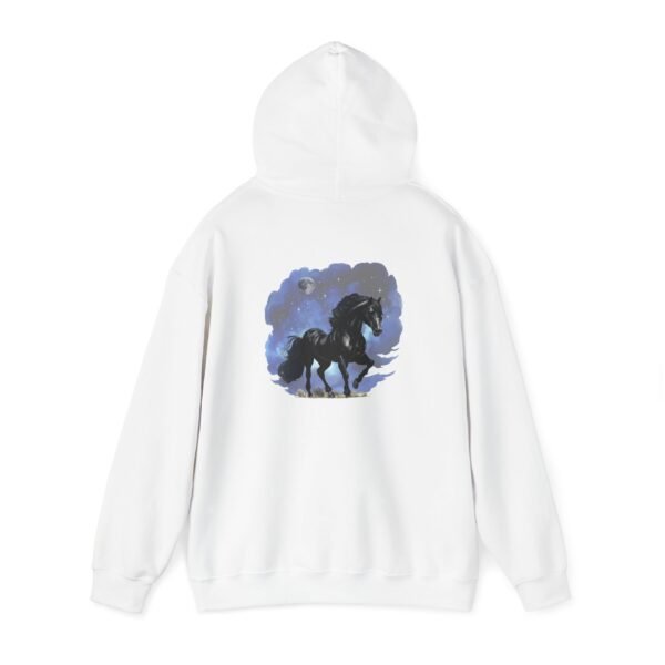 Outsider horse lovers unisex Hooded Sweatshirt - Image 3