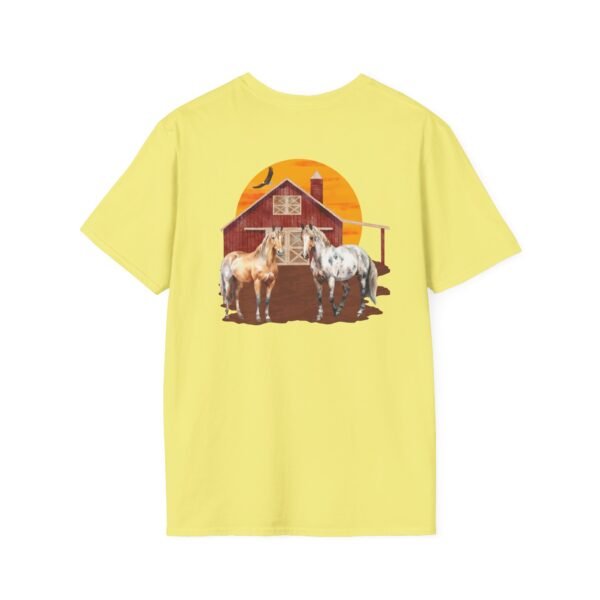 Outsider horse lover unisex Softstyle T-Shirt - Image 14