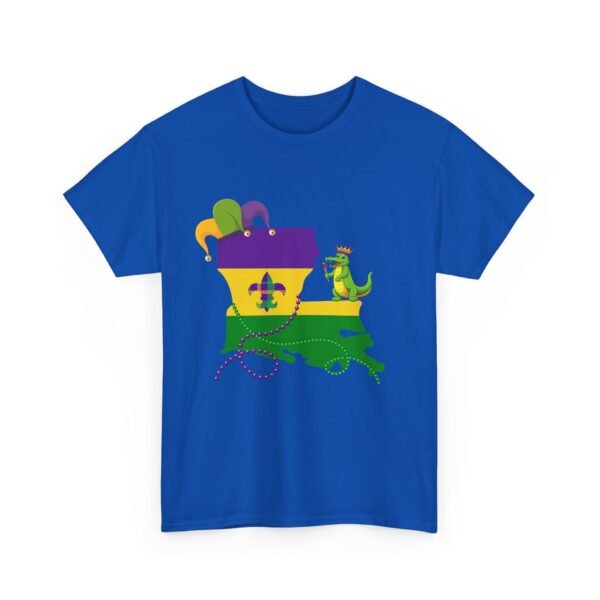 Mardi Gras Louisiana State Graphic Unisex Tee - Image 29