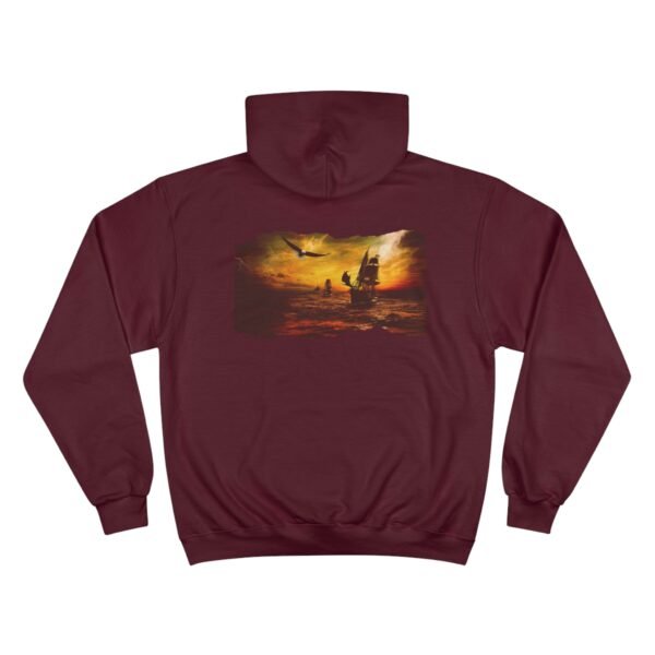 Eagle Storm Champion Hoodie, Unique Graphic Print, Stylish Pullover, Bird Lover Gift, Nature Enthusiast Apparel - Image 26