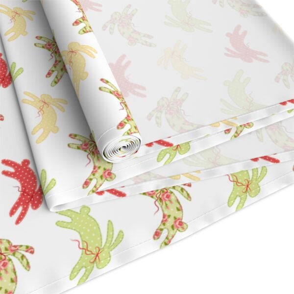 Spring Bunny Pattern Table Runner, Easter Table Decor, Cotton Poly Blend, Kitchen Dining Linens, Home Textile, Farmhouse Decor - Image 15