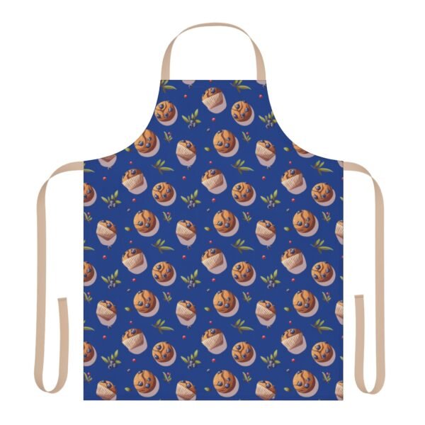 blueberry muffin pattern apron 5 strap colors - Image 9