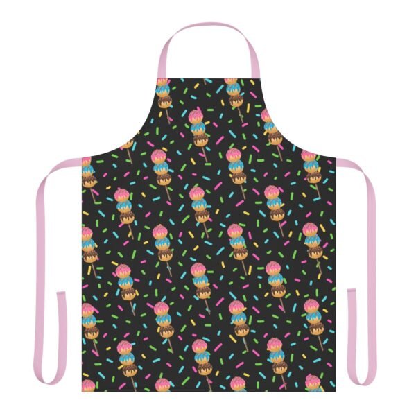 Apron, Cake Pop and Sprinkles Design, Baking Apron, Kitchen Apron, Cooking Apron, Adjustable Straps, Colorful Apron - Image 17