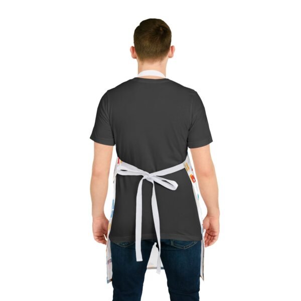 Apron, Cleaning Supply, 5-Color Straps, Kitchen Apron, Cooking Apron, Gardening Apron,  Multi-Purpose Apron - Image 4