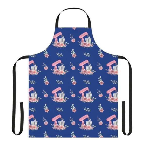 bakery stand mixer pattern apron with 5 different color strap options - Image 17