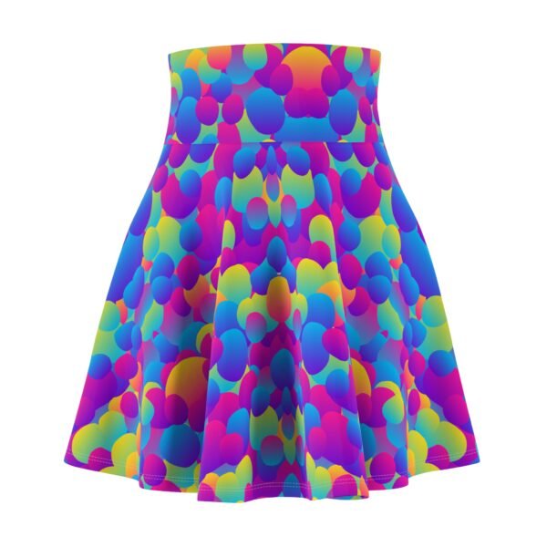 Neon Skater Skirt, Bright Colored Womens Clothing, Fun Summer Fashion, Casual Mini Skirt, Unique Gift for Her - Image 3