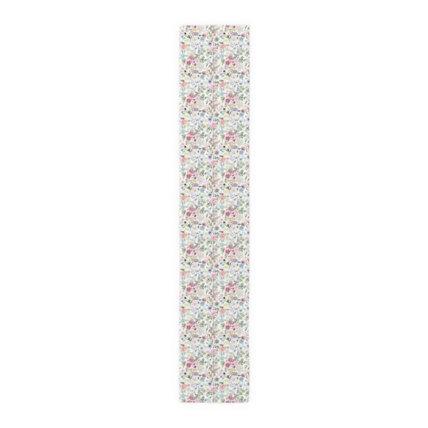 Spring Flowers Table Runner, Floral Cotton Fabric Dining Decor, Kitchen Table Linens, Home Decor Gift, - Image 9