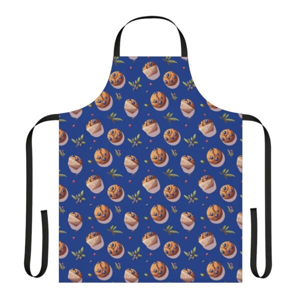 blueberry muffin pattern apron 5 strap colors - Image 13