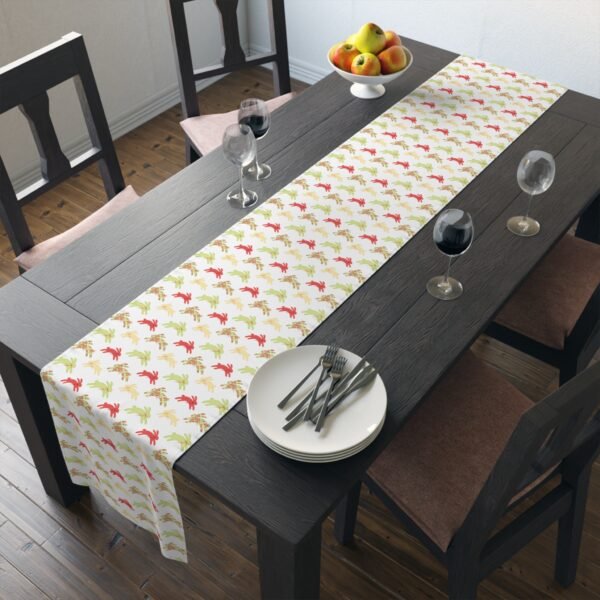 Spring Bunny Pattern Table Runner, Easter Table Decor, Cotton Poly Blend, Kitchen Dining Linens, Home Textile, Farmhouse Decor - Image 16