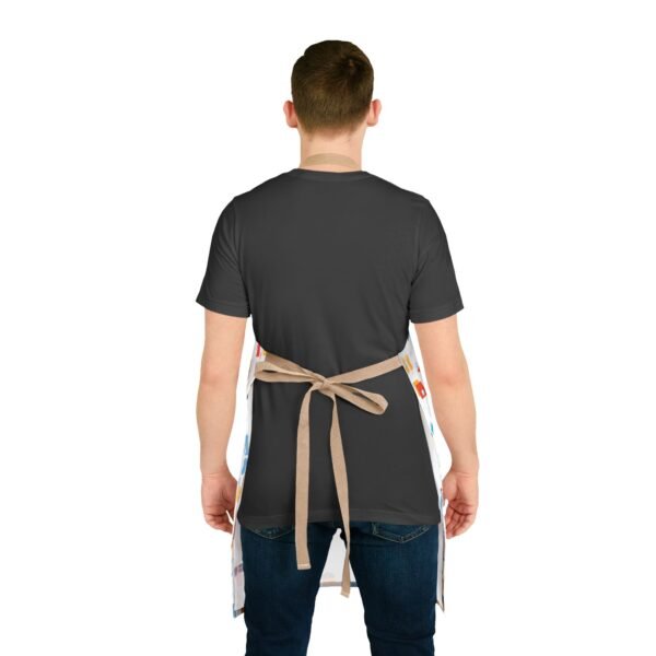 Apron, Cleaning Supply, 5-Color Straps, Kitchen Apron, Cooking Apron, Gardening Apron,  Multi-Purpose Apron - Image 7