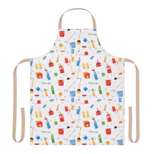 Apron, Cleaning Supply, 5-Color Straps, Kitchen Apron, Cooking Apron, Gardening Apron,  Multi-Purpose Apron - Image 5