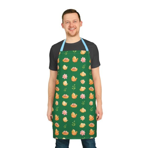 Apron, 5-Color Straps - Spring Chicks Kitchen Cooking Chef Apron, Easter Chick Apron, Farmhouse Apron, Gardening Apron, Cute Animal Apron - Image 10