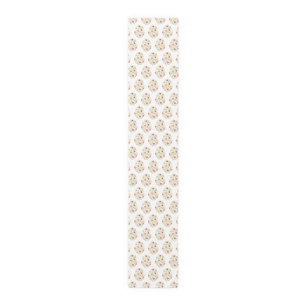 Flower Egg Pattern Table Runner, Spring Table Decor, Cotton Dining Room Linens, Easter Kitchen Decoration, Farmhouse Home Textiles - Image 9