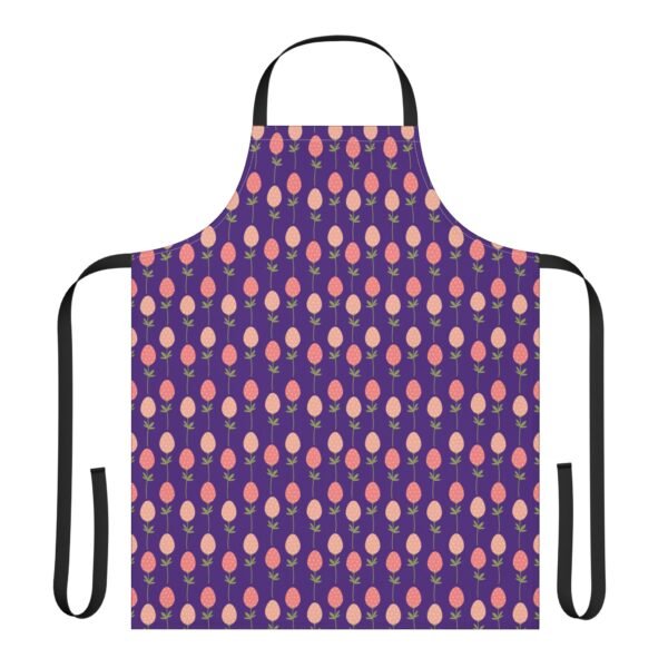 Apron, Egg Spring Pattern Kitchen Cooking Smock with 5-Color Straps - Kitchen Apron, Cooking Apron, Chef Apron, Cute Apron, Floral Apron, - Image 13