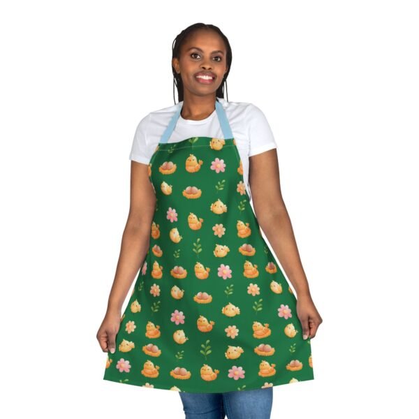 Apron, 5-Color Straps - Spring Chicks Kitchen Cooking Chef Apron, Easter Chick Apron, Farmhouse Apron, Gardening Apron, Cute Animal Apron - Image 12