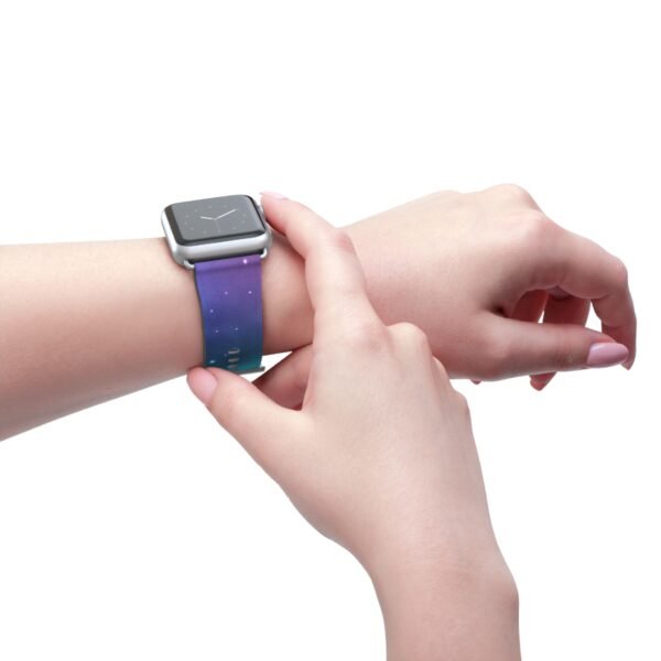 Galaxy Watch Band, Space Nebula Apple Band, Universe Theme Wristband, Blue Purple Strap, Starry Night Accessory, Celestial Gift - Image 16