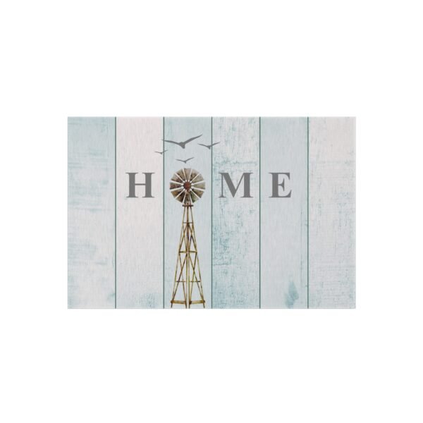 Windmill Farm Outdoor Rug Home Decor, Country Kitchen Mat, Farmhouse Entryway Rug, Rustic Barn Bedroom Carpet, Windmill Design Area Rug - Image 9