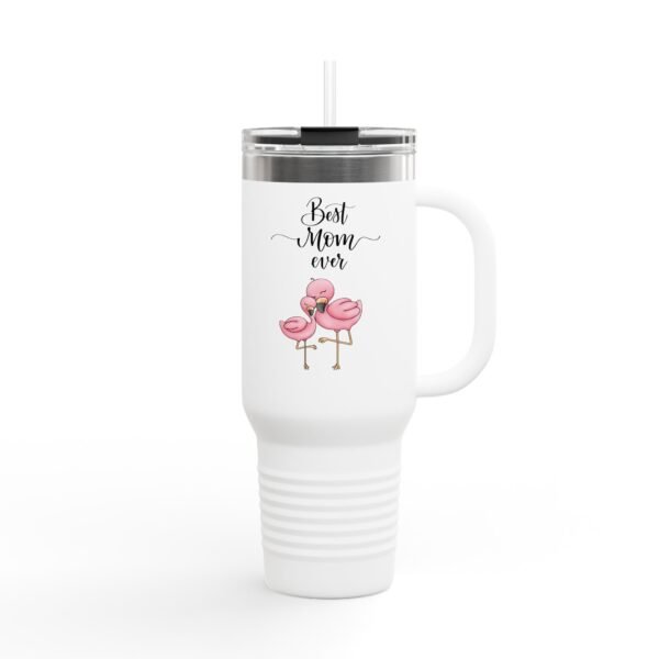 Best Mom Ever Mothers Day Insulated Travel Mug, Gift for Mom, 40oz Tumbler, Mom Appreciation Gift, Mother's Day Present, Travel Coffee Cup - Image 6