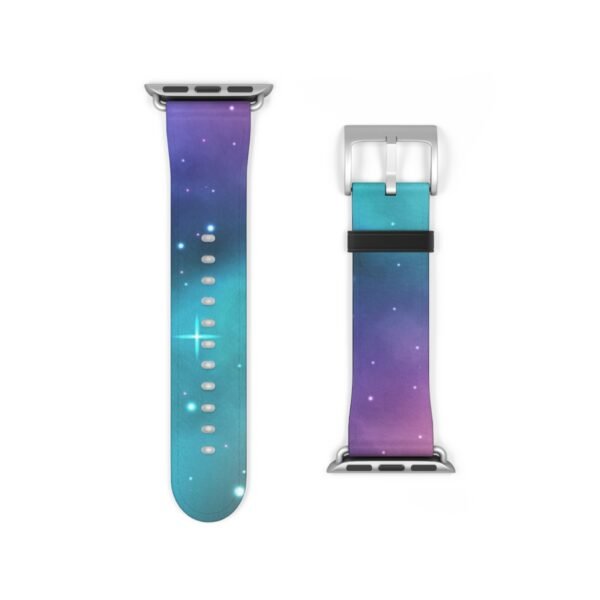 Galaxy Watch Band, Space Nebula Apple Band, Universe Theme Wristband, Blue Purple Strap, Starry Night Accessory, Celestial Gift - Image 10