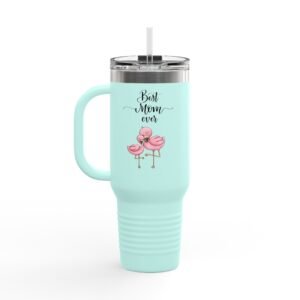 Best Mom Ever Mothers Day Insulated Travel Mug, Gift for Mom, 40oz Tumbler, Mom Appreciation Gift, Mother's Day Present, Travel Coffee Cup