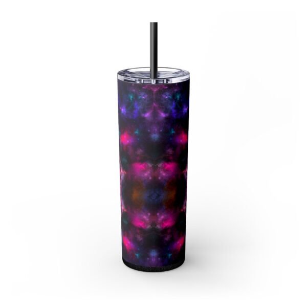 Galaxy Tumbler, Space Theme, Stainless Steel Cup, Travel Mug, Insulated Drinkware, Celestial Gift - Image 3