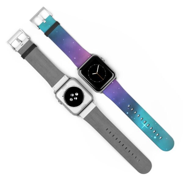 Galaxy Watch Band, Space Nebula Apple Band, Universe Theme Wristband, Blue Purple Strap, Starry Night Accessory, Celestial Gift - Image 15