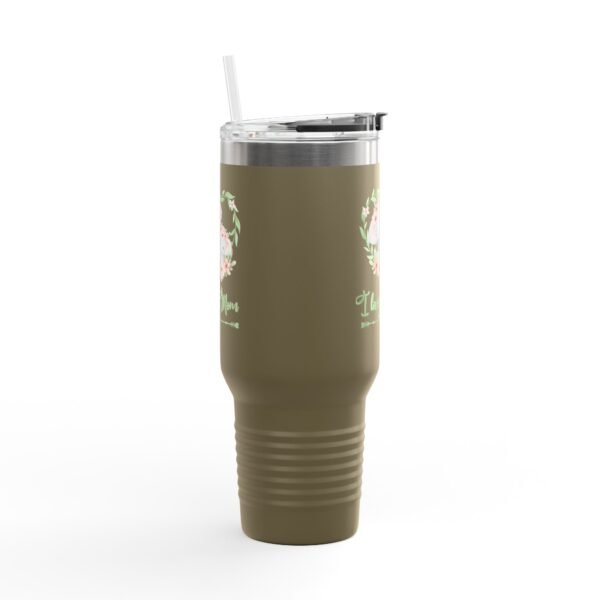Elephant I Love You Mom 40oz Insulated Travel Mug, Mothers Day Tumbler, Cute Animal Gift, Large Coffee Cup, Stainless Steel Thermos - Image 13