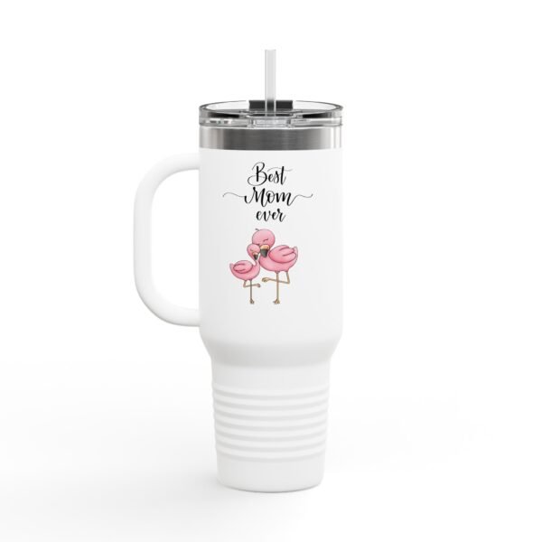 Best Mom Ever Mothers Day Insulated Travel Mug, Gift for Mom, 40oz Tumbler, Mom Appreciation Gift, Mother's Day Present, Travel Coffee Cup - Image 8