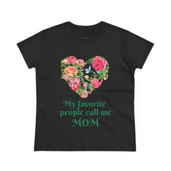 Mothers Day My Favorite People Call Me Mom Tee, Women's Tshirt Gift Idea, Cute Mom Shirt, Mother's Day Gift from Daughter, Mom Life Tee, - Image 10
