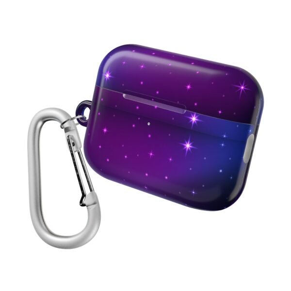 Galaxy AirPod Case - Space Themed Protective Cover for AirPods - Celestial Design, Nebula Pattern, Universe Print - Image 3