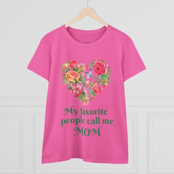 Mothers Day My Favorite People Call Me Mom Tee, Women's Tshirt Gift Idea, Cute Mom Shirt, Mother's Day Gift from Daughter, Mom Life Tee, - Image 28