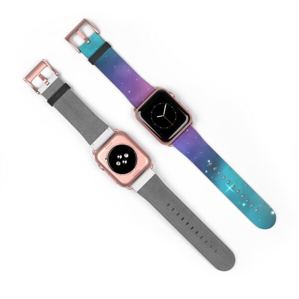 Galaxy Watch Band, Space Nebula Apple Band, Universe Theme Wristband, Blue Purple Strap, Starry Night Accessory, Celestial Gift - Image 23