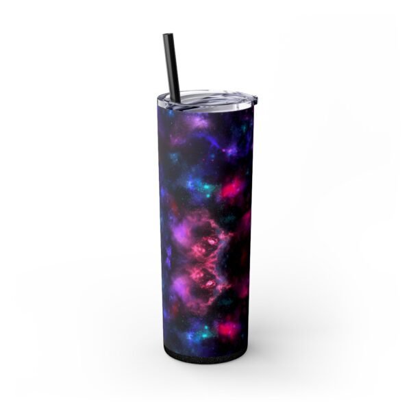 Galaxy Tumbler, Space Theme, Stainless Steel Cup, Travel Mug, Insulated Drinkware, Celestial Gift - Image 4