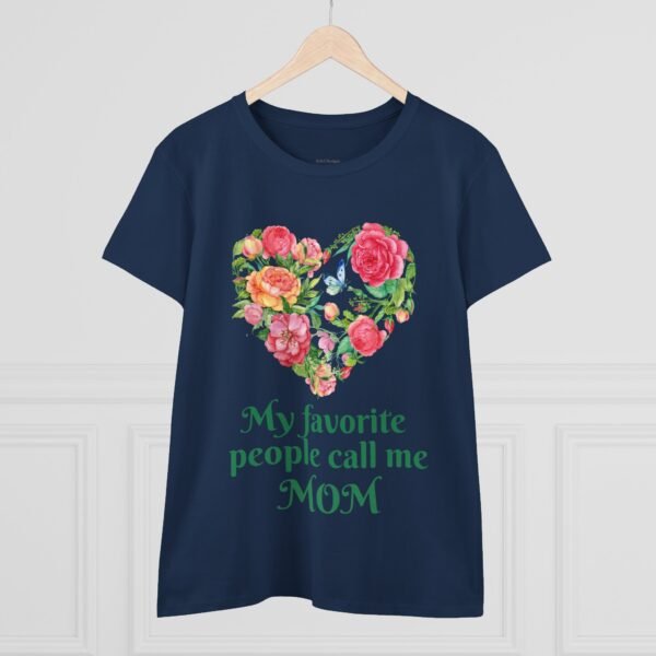Mothers Day My Favorite People Call Me Mom Tee, Women's Tshirt Gift Idea, Cute Mom Shirt, Mother's Day Gift from Daughter, Mom Life Tee, - Image 13