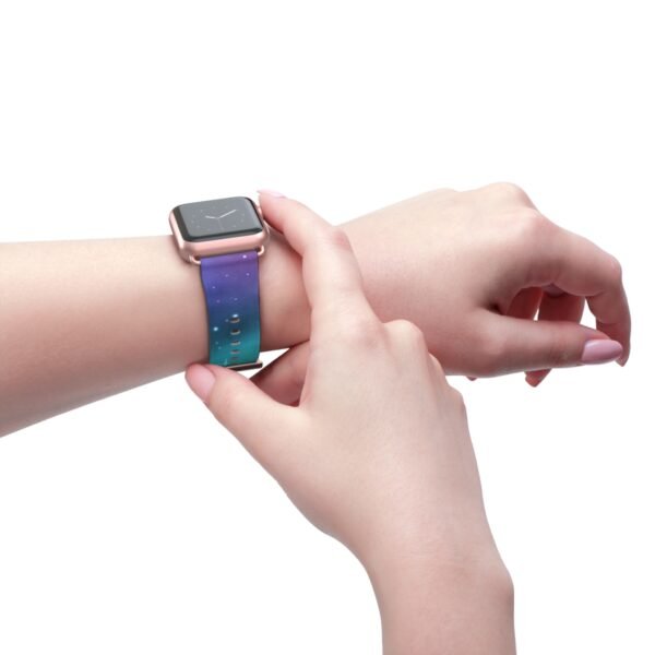 Galaxy Watch Band, Space Nebula Apple Band, Universe Theme Wristband, Blue Purple Strap, Starry Night Accessory, Celestial Gift - Image 24