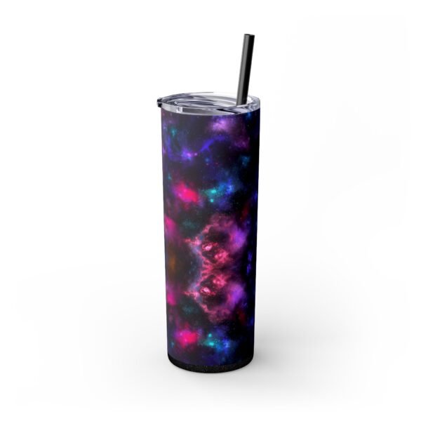 Galaxy Tumbler, Space Theme, Stainless Steel Cup, Travel Mug, Insulated Drinkware, Celestial Gift