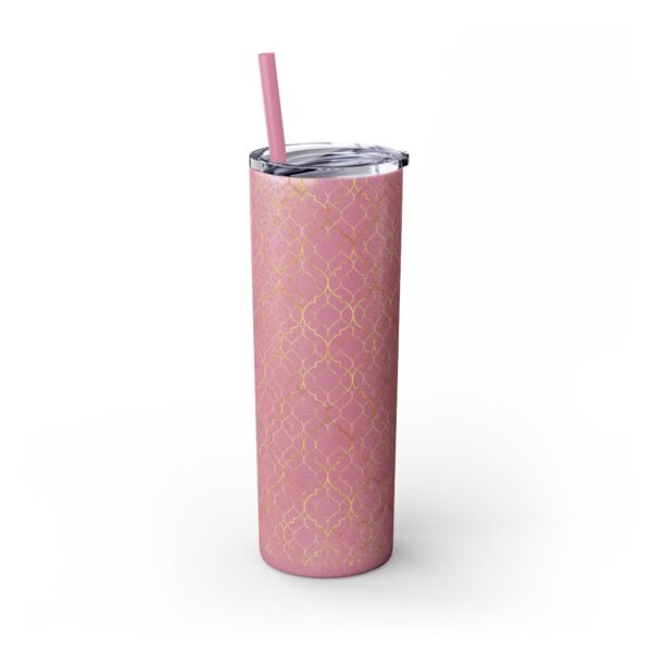 Gold Fancy Pattern 20oz Tumbler, Glitter Options, Stainless Steel Cup for Coffee, Tea, Water - Great Gift Idea for Women, Birthday, - Image 40