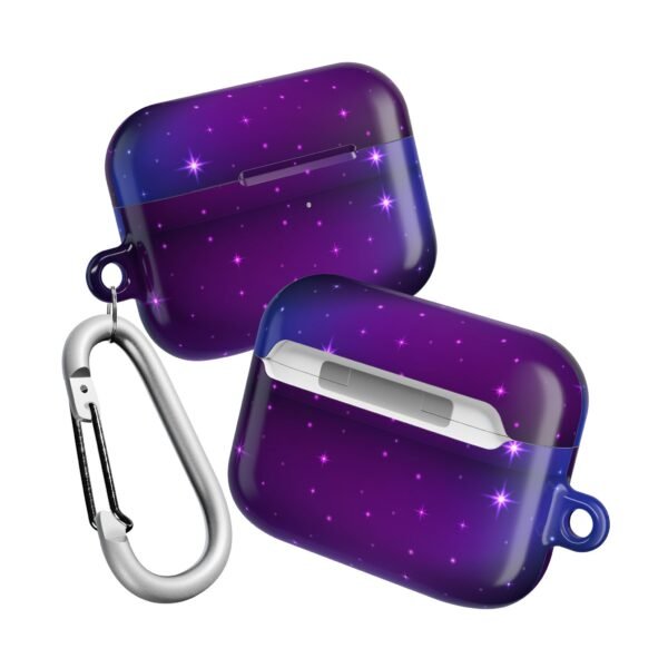 Galaxy AirPod Case - Space Themed Protective Cover for AirPods - Celestial Design, Nebula Pattern, Universe Print