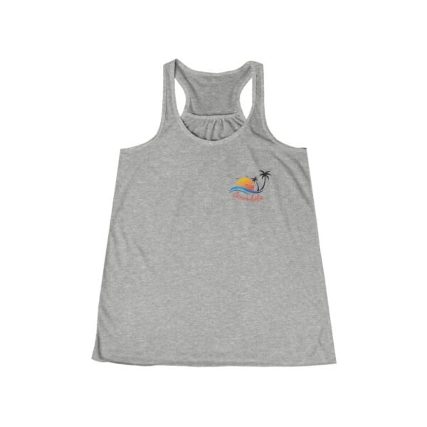 Ocean-holic Chase the Sun Women's Tank, Summer Beach Top, Flowy Racerback Shirt, Vacation Gift, Ocean Lover Apparel - Image 14