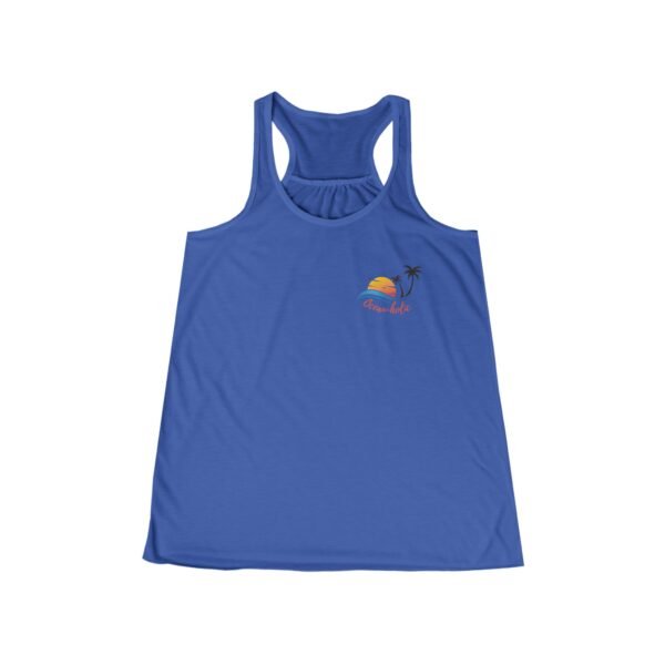 Ocean-holic Chase the Sun Women's Tank, Summer Beach Top, Flowy Racerback Shirt, Vacation Gift, Ocean Lover Apparel - Image 16
