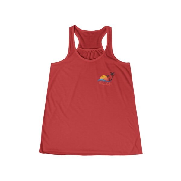 Ocean-holic Chase the Sun Women's Tank, Summer Beach Top, Flowy Racerback Shirt, Vacation Gift, Ocean Lover Apparel - Image 20
