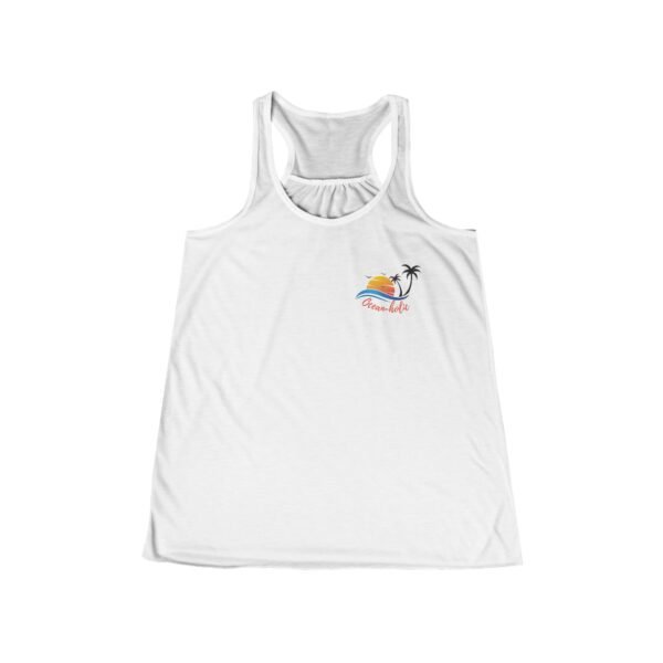 Ocean-holic Chase the Sun Women's Tank, Summer Beach Top, Flowy Racerback Shirt, Vacation Gift, Ocean Lover Apparel - Image 10