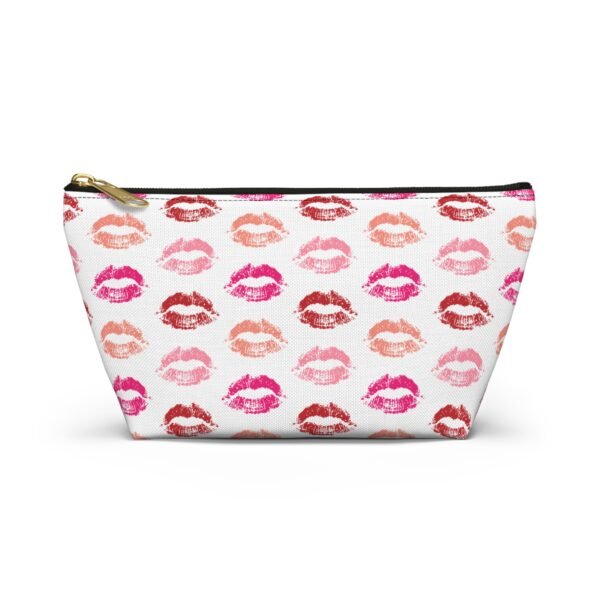 Lipstick Lips Accessory Pouch, Makeup Bag, Cosmetic Case, Travel Organizer, Gift for Her - Image 9